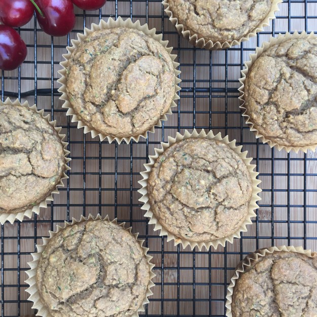 Zucchini-Banana Muffins