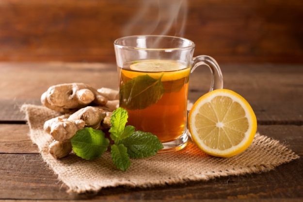 Spicy Ginger-Lemon Tea