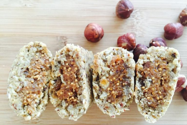 Hazelnut Fig Rolls