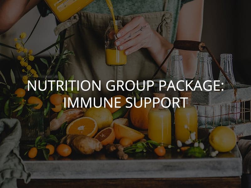 Nutrition Group Package Immune Support