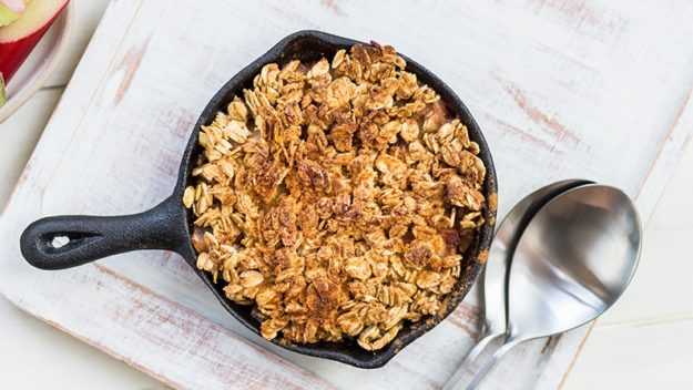 Vanilla Cinnamon Apple Cobbler