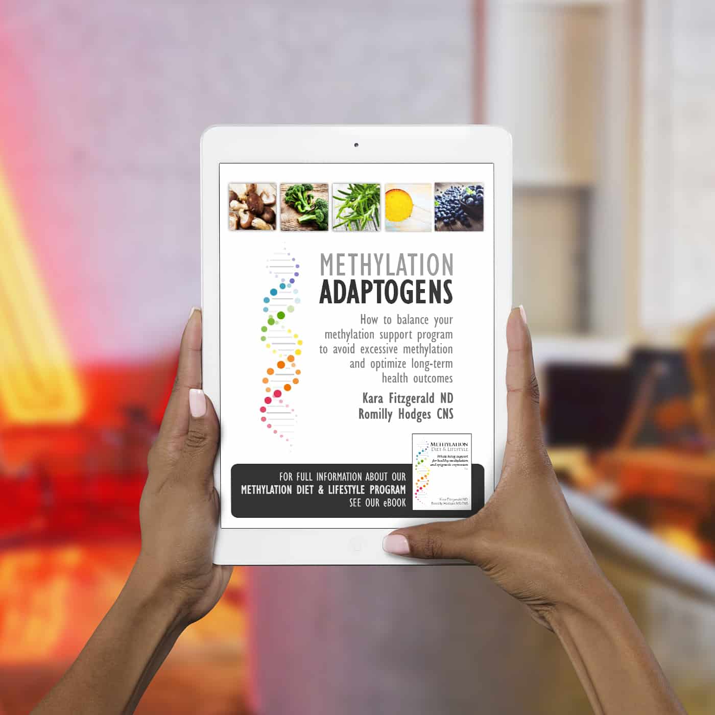 iPad with Methylation Adaptogen Guide