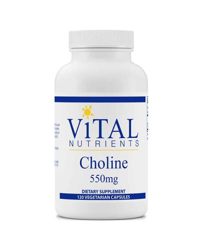 Choline 550 mg 120 vegcaps