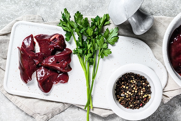 raw liver