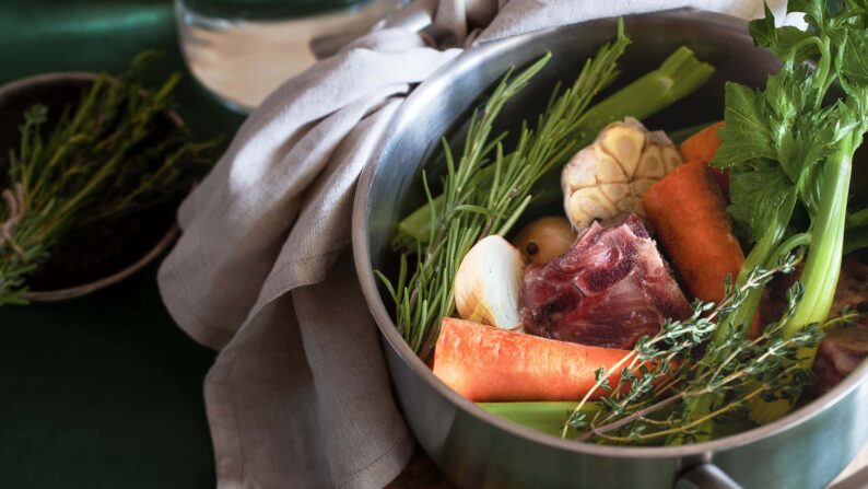 Meat Broth Recipe Header Image