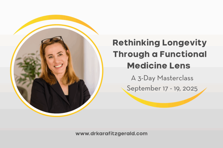 Rethinking Longevity Through a Functional Medicine Lens