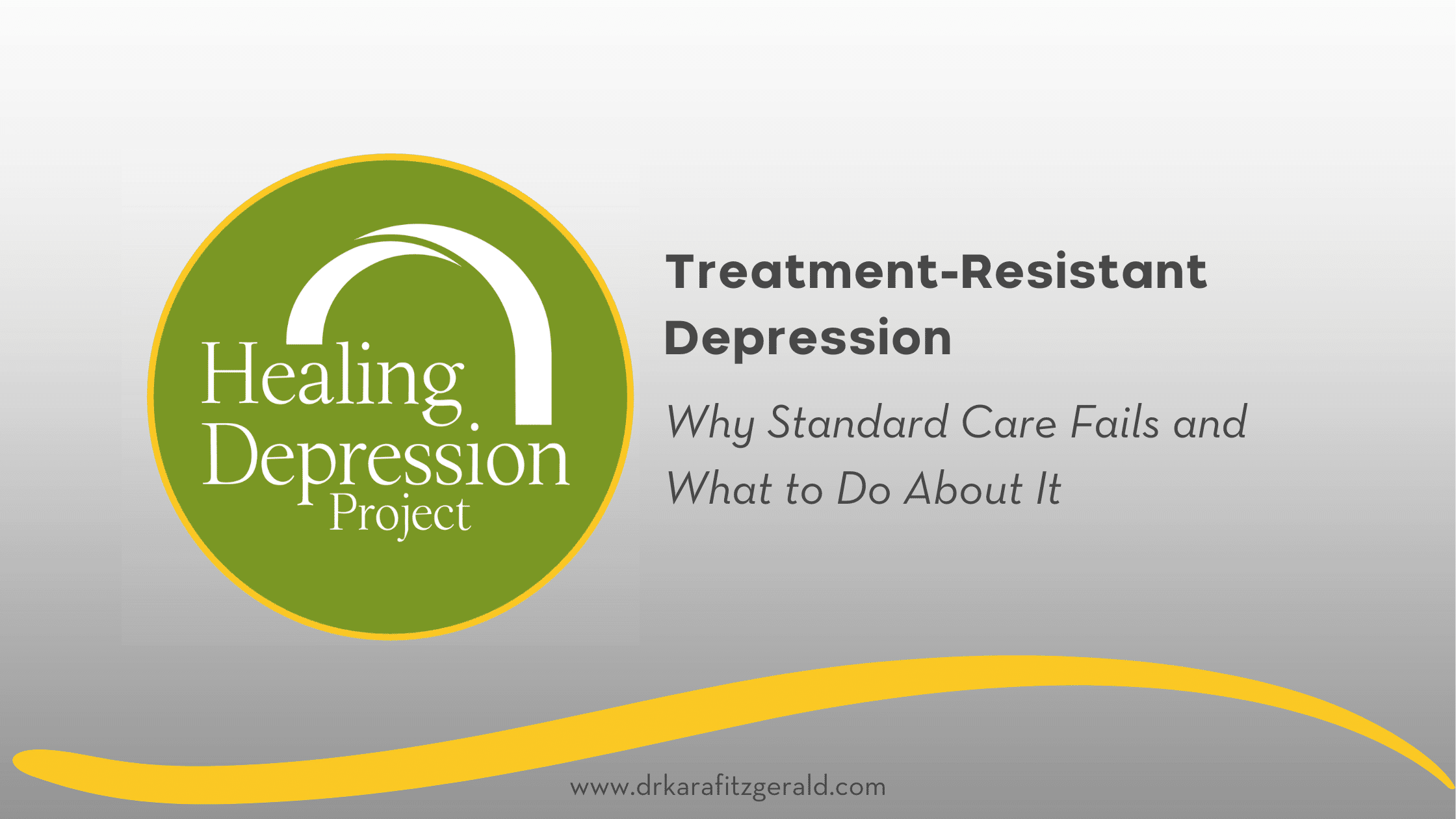 Treatment-Resistant Depression: Why Standard Care Fails and What to Do About It