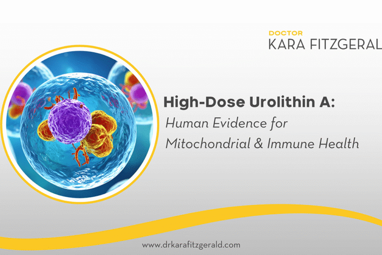 Urolithin A for mitochondria and immune health
